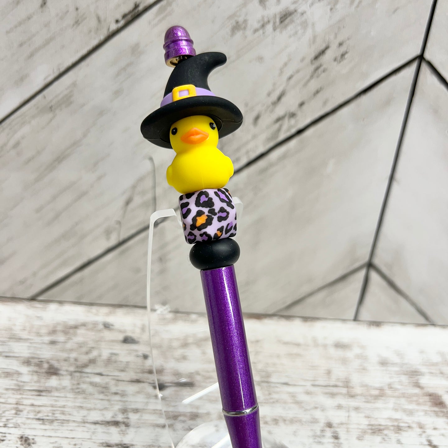 Witchy Duck Metal Pen